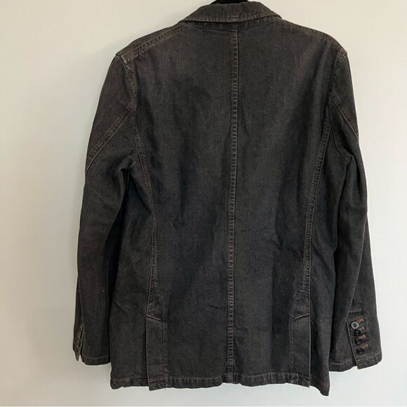 COMME CA ISM BLACK DENIM BLAZER / JACKET | Men’s SIZE M - Picture 9 of 13